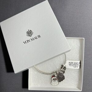 Alex and Ani Christmas bangle bracelet